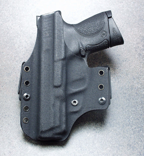 Glock - Glock 17 Gen5 Holster - Double Clip IWB & OWB - Hidden Hybrid  Holsters